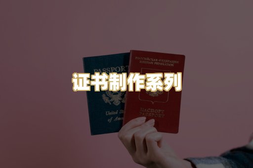 证书制作系列
